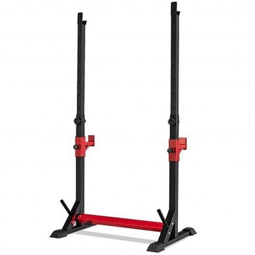 Picture of Adjustable Squat Rack Stand Multi-function Barbell Rack Home Gym Fitness