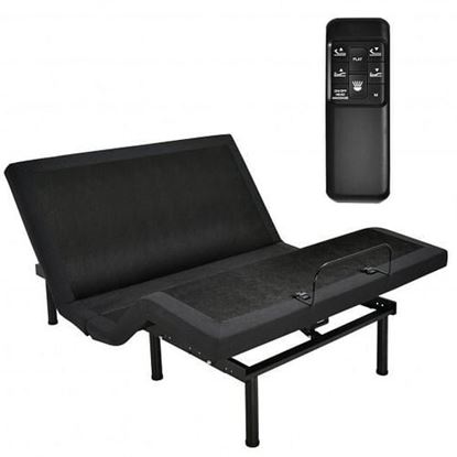 Picture of Adjustable Electric Bed Frame with Massage Remote Control