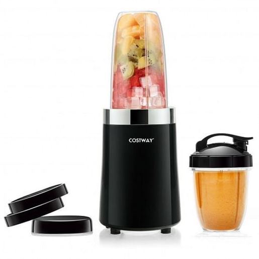 Picture of 1000W Portable Blender with 6-Blade Design-Black