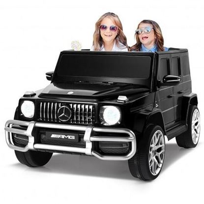 Picture of 12V 2 Seats Kids Licensed Mercedes Benz G63 Ride On Car-Black