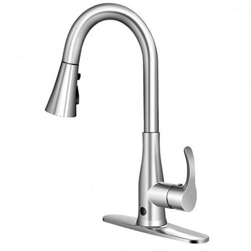 Picture of Touchless Kitchen Faucet with 360?Â° Swivel Single Handle Sensor and 3 Mode Sprayer