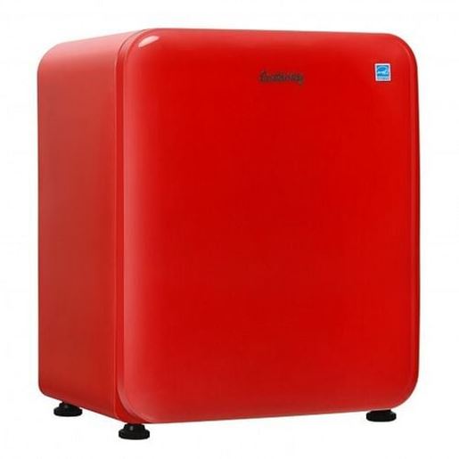 Picture of 2.4 Cu.Ft. Compact Refrigerator Auto Defrost Mini Fridge Reversible Door-Red