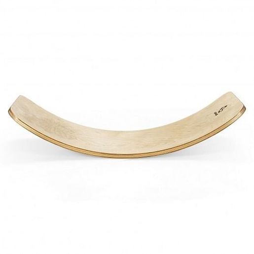 Picture of 15.5 Inch Wooden Wobble Toy Balance Board-Natural