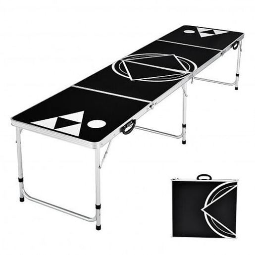 Picture of 8 Feet Portable Party Drinking Game Table