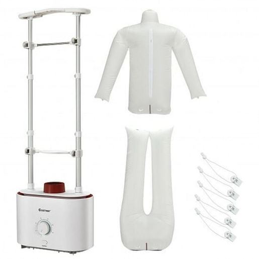 Picture of Inflatable Drying and Ironing Machine 1050W Automatic Garment Steamer-White