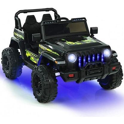 Picture of 12V Kids Ride-on Jeep Car with 2.4 G Remote Control-Black