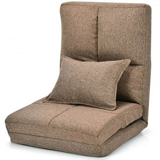 Picture of Fold Down Chair Flip Out Lounger w/ Pillow