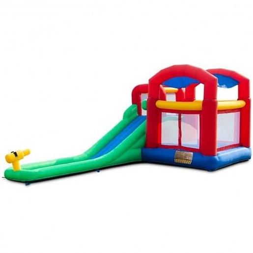 Picture of Inflatable Moonwalk Slide Bounce House with Storage Bag