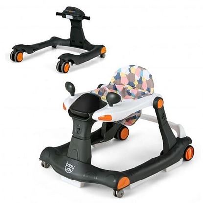 Picture of 2-in-1 Foldable Activity Push Walker with Adjustable Height