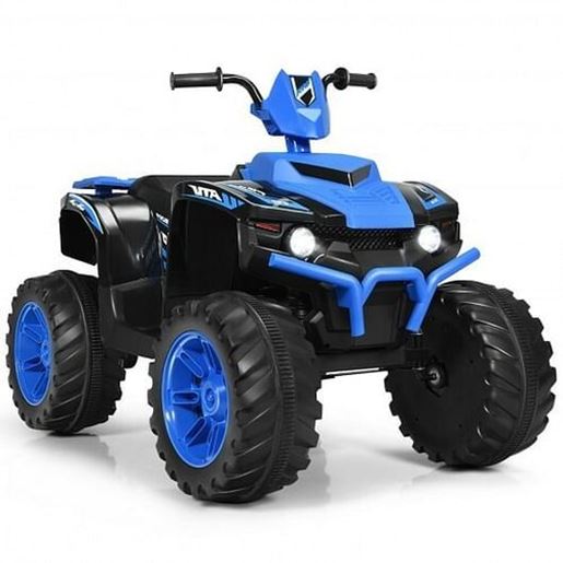 Picture of 12V Kids 4-Wheeler ATV Quad Ride On Car -Navy - Color: Navy