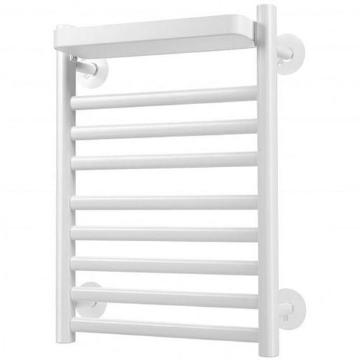 Picture of 110W Electric Heated Towel Rack with Top Tray for Bathroom and Kitchen