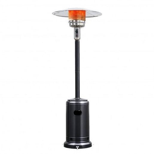 Picture of Patio Propane Standing LP Gas Steel Accessories Heater-Black - Color: Black