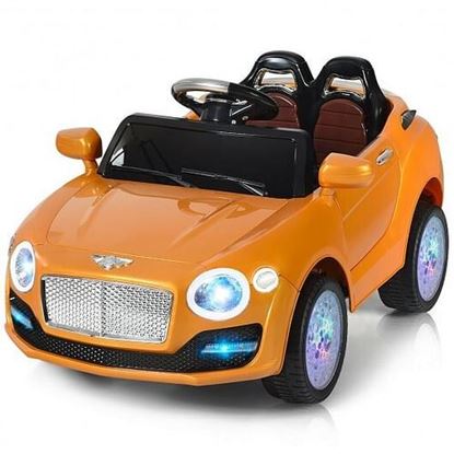 Picture of 6V Kids Ride on Car RC Remote Control with MP3-Golden - Color: Golden