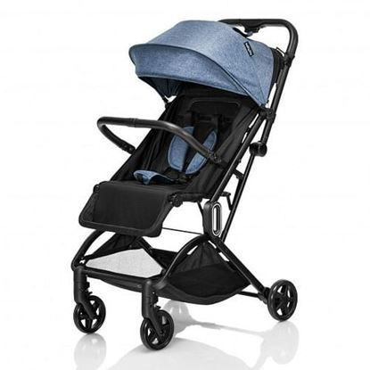 Picture of Foldable Lightweight Baby Travel Stroller for Airplane-Gray - Color: Gray