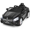 Picture of 12 V Mercedes-Benz S63 Licensed Kids Ride On Car-Black - Color: Black