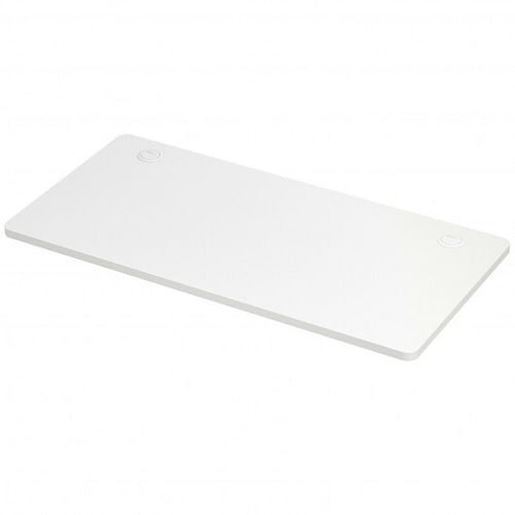 Foto de 47 Inch Universal 1 Piece Office Tabletop for Standard and Sit to Stand-24 inch - Color: White - Size: 24 inch