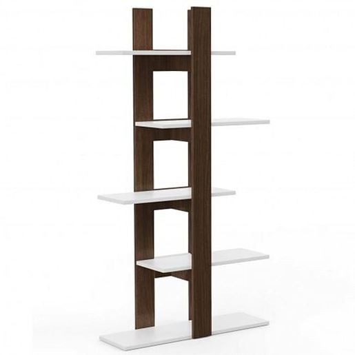 Picture of 5-Tier Freestanding Bookshelf with Anti-Toppling Device