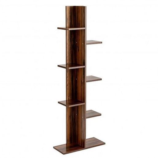 Picture of Open Concept Plant Display Shelf Rack Storage Holder-Golden - Color: Golden