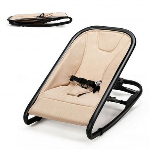 Picture of 2-in-1 Adjustable Baby Bouncer and Rocker-Beige - Color: Beige