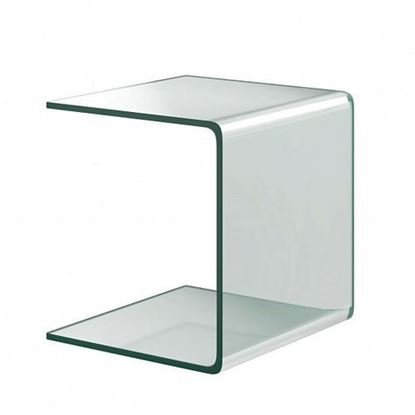 Picture of Tempered Sofa Side Glass End Table