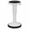 Picture of Adjustable Active Learning Stool Sitting Home Office Wobble Chair with Cushion Seat -White - Color: White