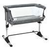 Picture of Travel Portable Baby Bed Side Sleeper  Bassinet Crib with Carrying Bag-Gray - Color: Gray