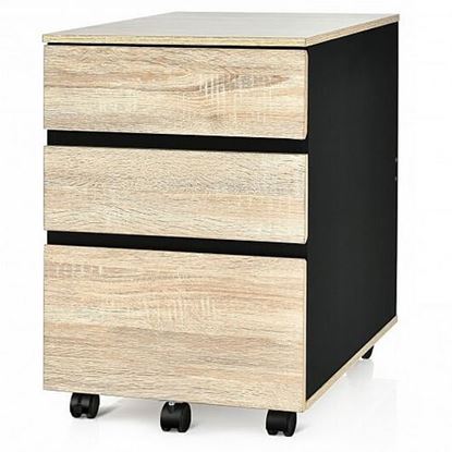 Picture of 3-Drawer Mobile File Cabinet for Home Office