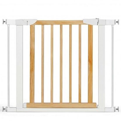 Picture of Extendable Safety Gate for Baby and Pet-Natural - Color: Natural