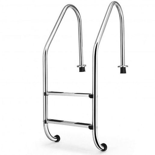 Picture of 2-Step Stainless Steel Non-Slip Swimming Pool Ladder