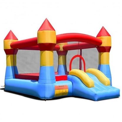 Foto de Inflatable Bounce House Castle Jumper Without Blower