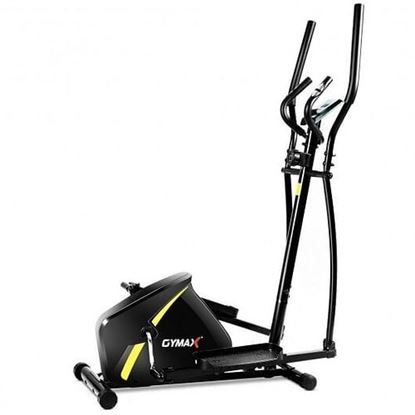 Picture of Adjustable Magnetic Elliptical Fitness Trainer with LCD Monitor and Phone Holder