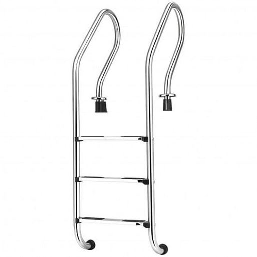 Picture of 3-Step Stainless Steel Non-Slip Swimming Pool Ladder