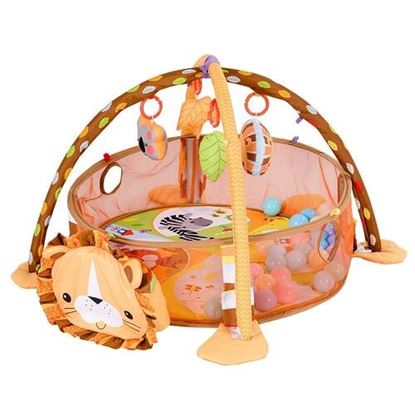 Picture of 3 in 1 Cartoon Baby Infant Activity Gym Play Mat