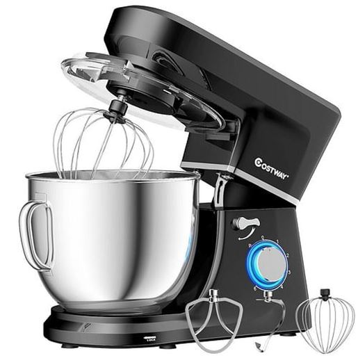 Picture of 7.5 Qt Tilt-Head Stand Mixer with Dough Hook-Black - Color: Black