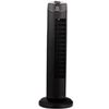 Picture of Fantask 35W 28 Inch Quiet Bladeless Oscillating Tower Fan-Black - Color: Black