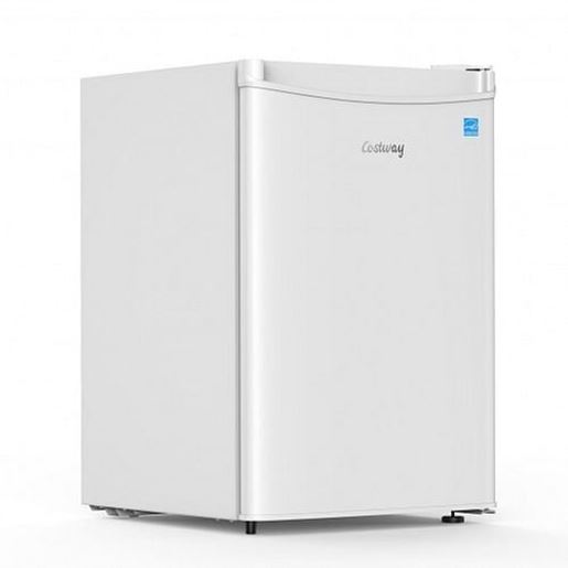 Picture of 2.5 Cu Ft Compact Single Door Refrigerator with Freezer-White - Color: White