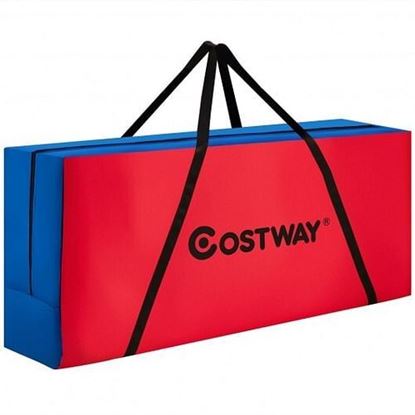 Picture of Giant Carry Storage Bag for 4 in a Row Game with Durable Zipper - Color: Black & Red