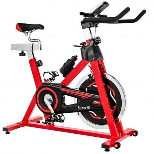 Picture of Indoor Stationary Belt Driven Exercise Cycling Bike of Gym Home