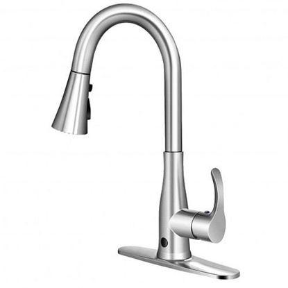 Picture of Touchless Kitchen Faucet with 360?Â° Swivel Single Handle Sensor and 3 Mode Sprayer