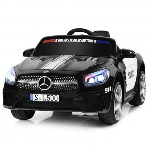 Picture of 12V Mercedes-Benz SL500 Licensed Kids Ride On Car with Remote Control-Black - Color: Black