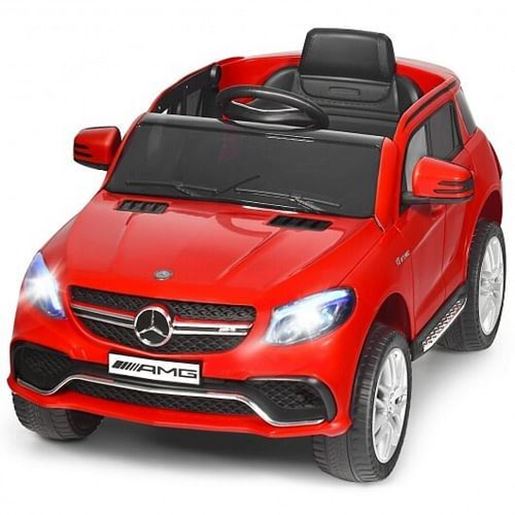 Picture of 12V Mercedes Benz GLE Licensed Kids Ride On Car -Red - Color: Red