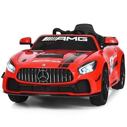 Picture of 12V Kids Ride On Car with Remote Control-Red - Color: Red