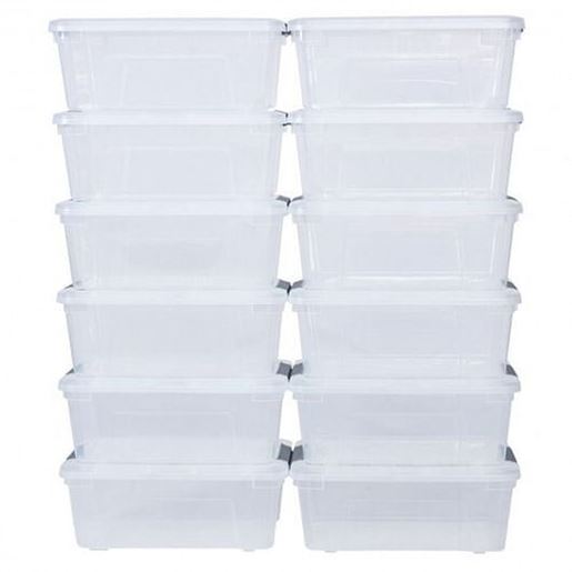 Picture of Sturdy Plastic Latch Stack Storage Tubs Box