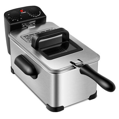 Picture of 3.2 Quart Electric Stainless Steel Deep Fryer with Timer