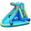 Picture of Inflatable Water Pool with Splash and Slide Without Blower - Color: Blue