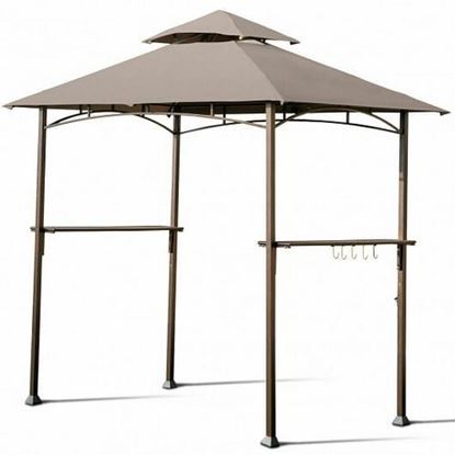 Picture of 8 x 5 Feet Outdoor Barbecue Grill Gazebo Canopy Tent BBQ Shelter