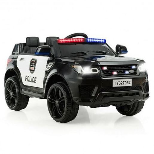 Picture of 12V Kids Electric Ride On Car with Remote Control-Black - Color: Black