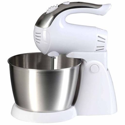 Picture of Brentwood 5-Speed Stand Mixer Stainless Steel Bowl 200W in White