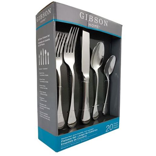 Picture of Gibson Home Classic Manchester 20-Piece Flatware Set