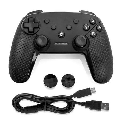 Picture of Gamefitz Wireless Controller for the Nintendo Switch in Black